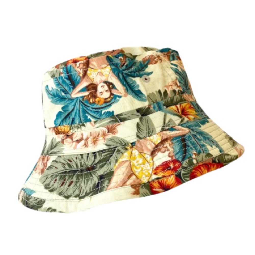 Dorfman Pacific Co. Hawaiian Floral Bucket Hat